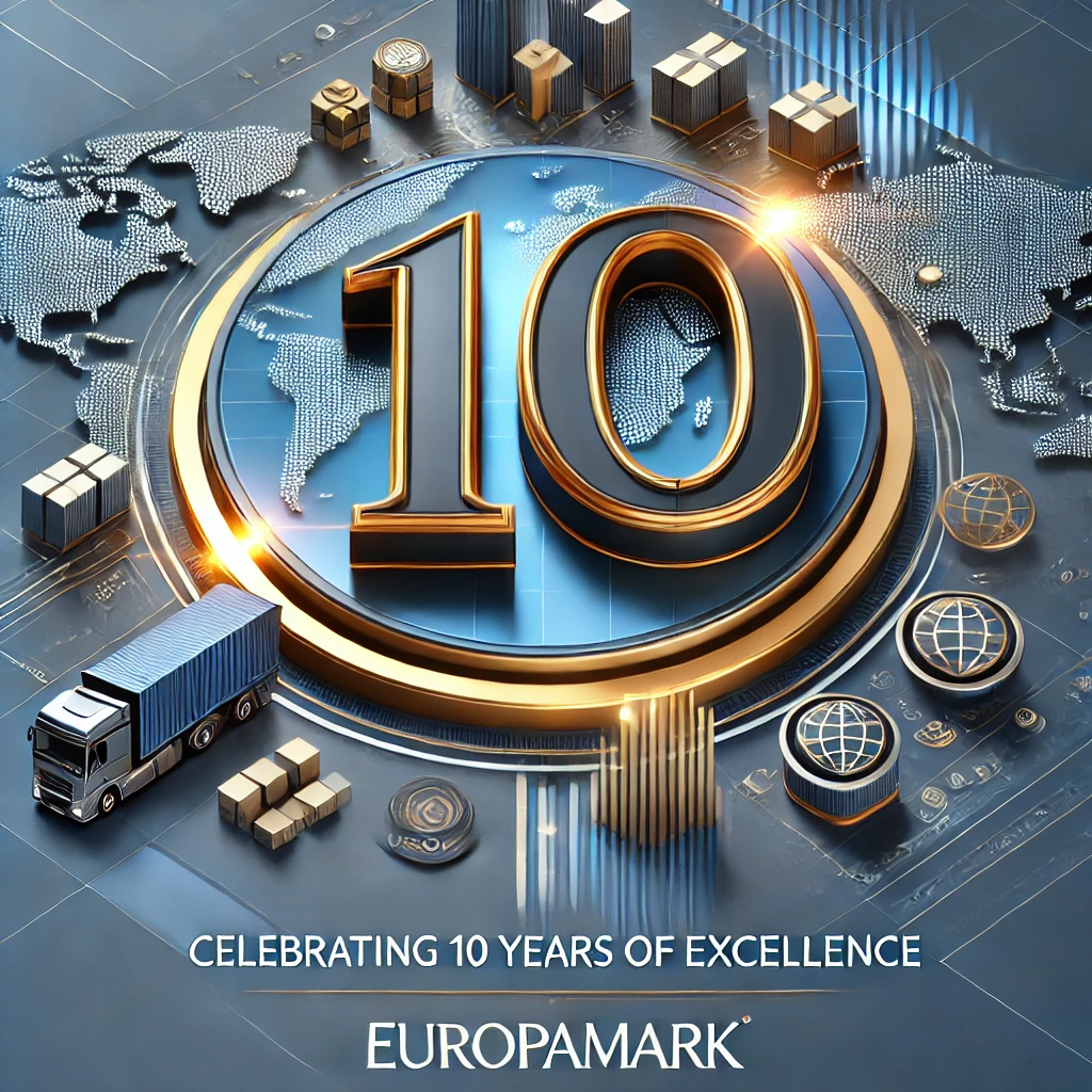 EUROPAMARK CELEBRATES 10 YEARS OF EXCELLENCE IN GLOBAL TRADE